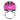 ABUS HJÄLM SMILEY 3.0 PINK BUTTERFLY S GRÖNT SP.