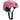 Hjälm Lex 48-52 rosa