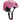 TEC Hjälm Lex 52-56 rosa