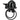 TEC Ringklocka svart